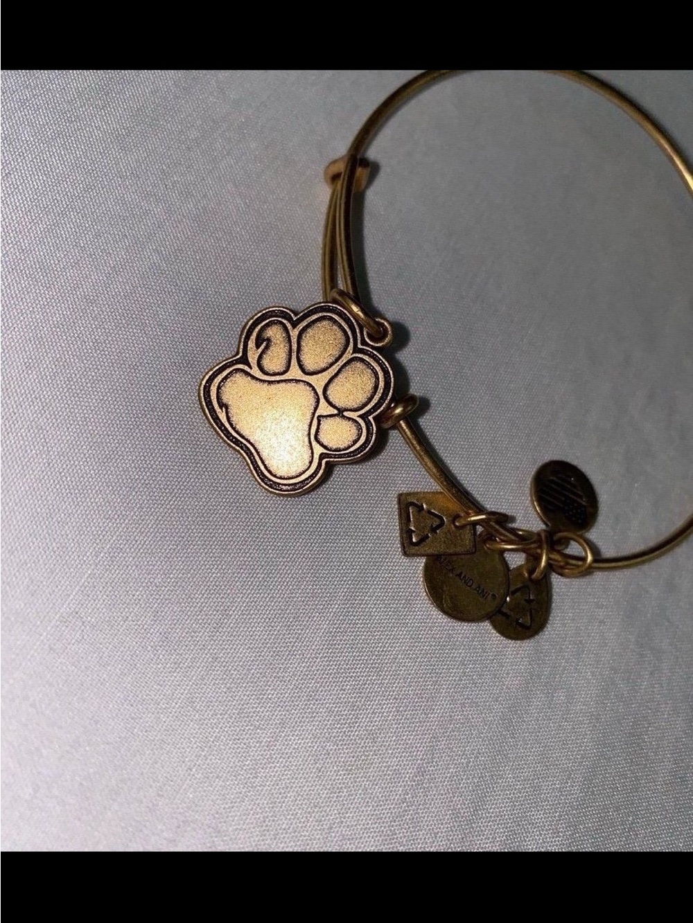 NEW Gold Paw Print Bracelet